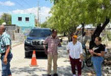 Alcaldía de Tamayo y EDESUR inician programa de cambio de luminarias en varios sectores del municipio