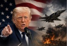 Trump anuncia que EU golpeará fuerte a Teherán esta noche