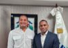 Director de UTEPDA recibe al viceministro de Juventud, Anyelo Ramirez Bidó