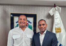 Director de UTEPDA recibe al viceministro de Juventud, Anyelo Ramirez Bidó